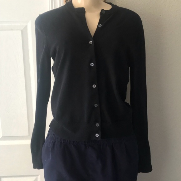 J. Crew Sweaters - J crew black cardigan